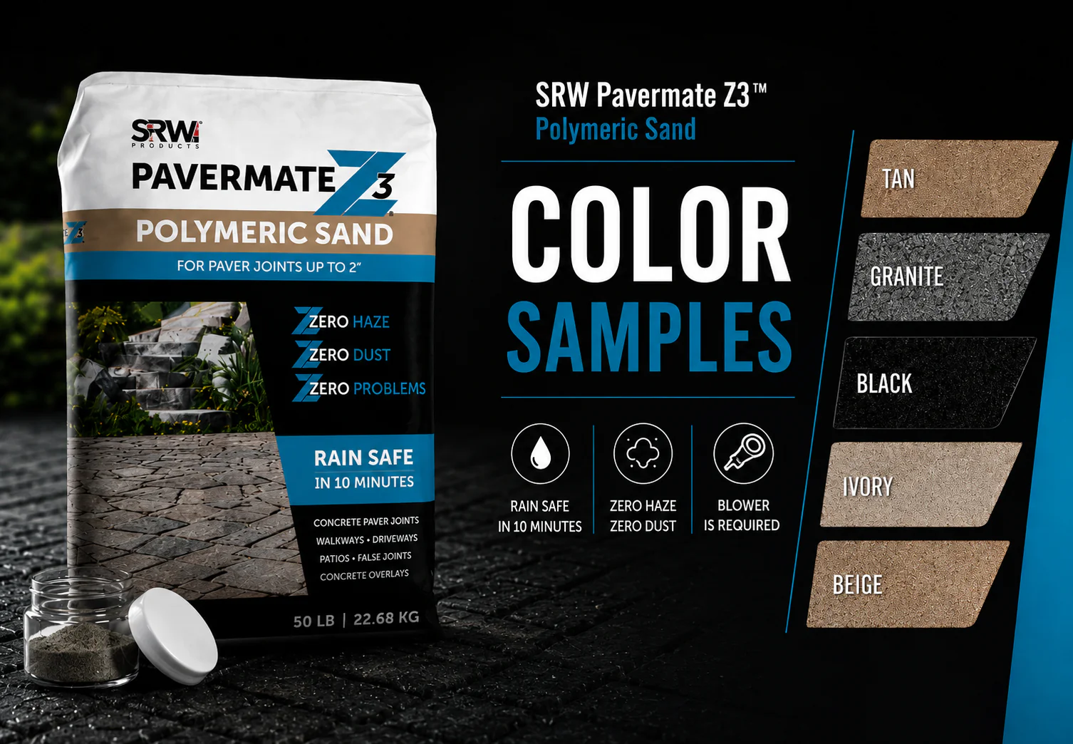Compare Polymeric Sands